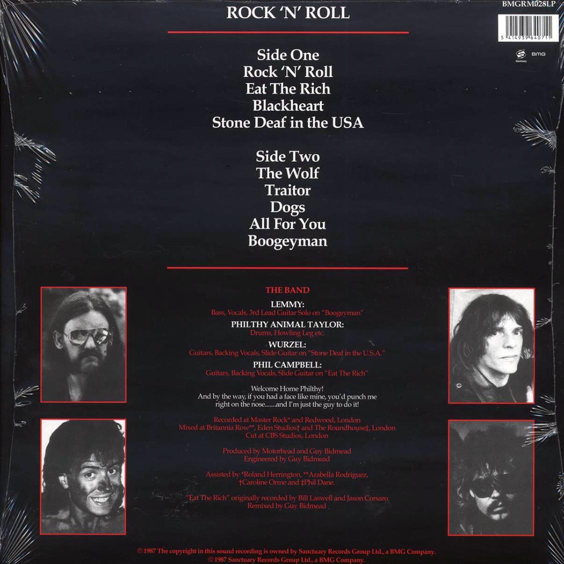 Motorhead - Rock 'N' Roll (180g) - Vinyl LP, LP