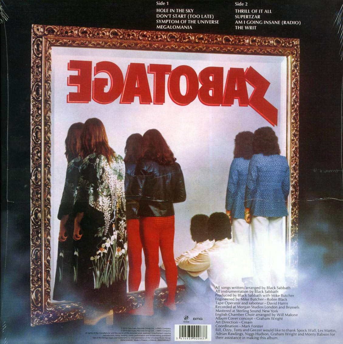 Black Sabbath - Sabotage (180g) - Vinyl LP, LP