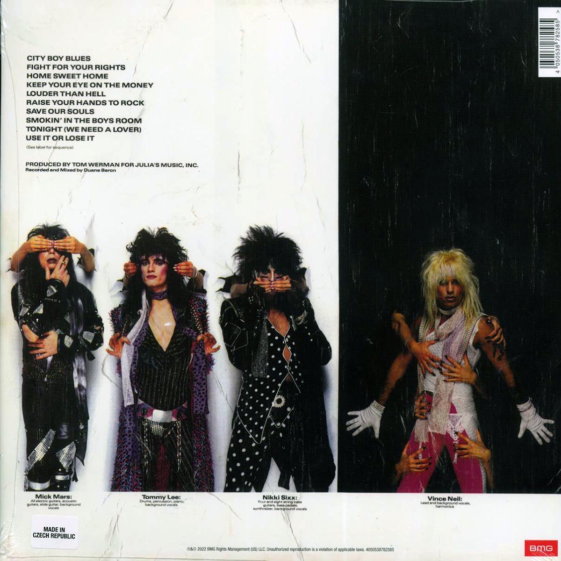 Motley Crue - Theatre Of Pain (40th Anniv. Ed.) (180g) (remastered) - Vinyl LP, LP