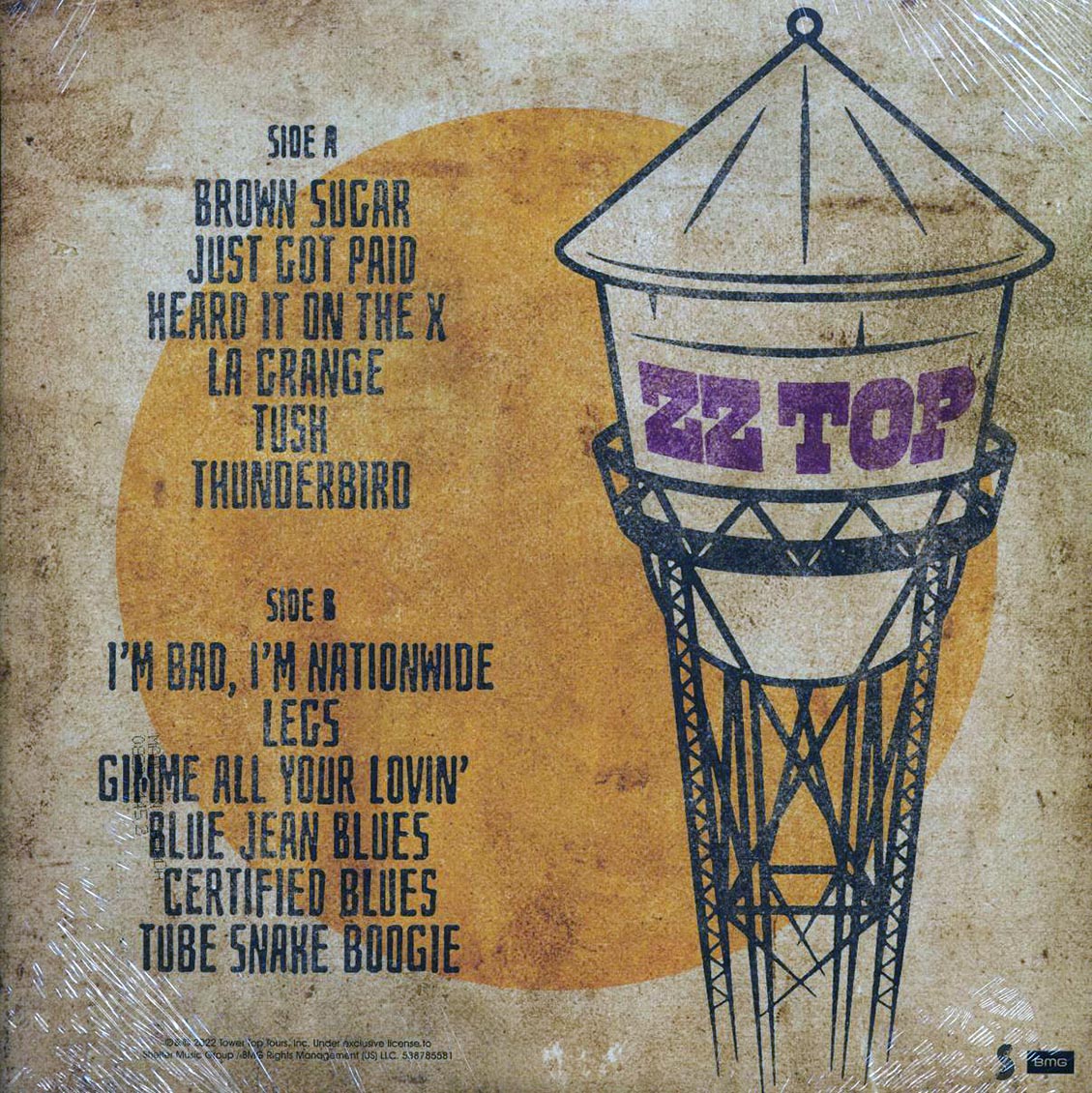 ZZ Top - Raw: That Little Ol' Band From Texas Original Soundtrack - Vinyl LP, LP