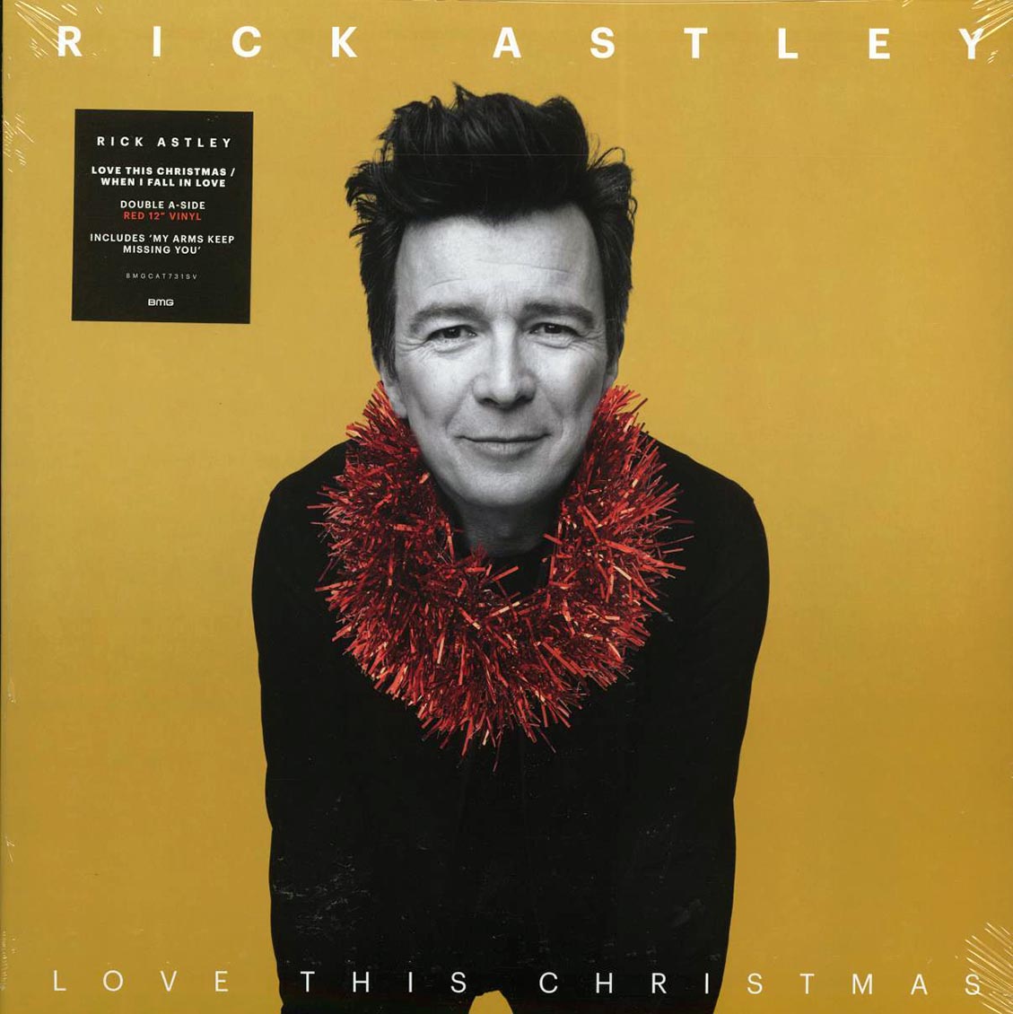 Rick Astley - Love This Christmas/When I Fall In Love (ltd. ed.) (red vinyl) - Vinyl LP