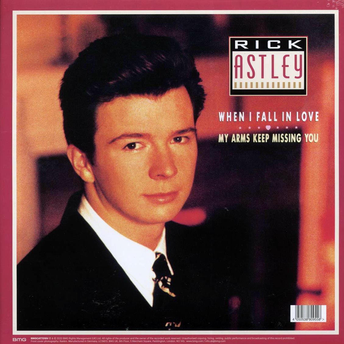 Rick Astley - Love This Christmas/When I Fall In Love (ltd. ed.) (red vinyl) - Vinyl LP, LP