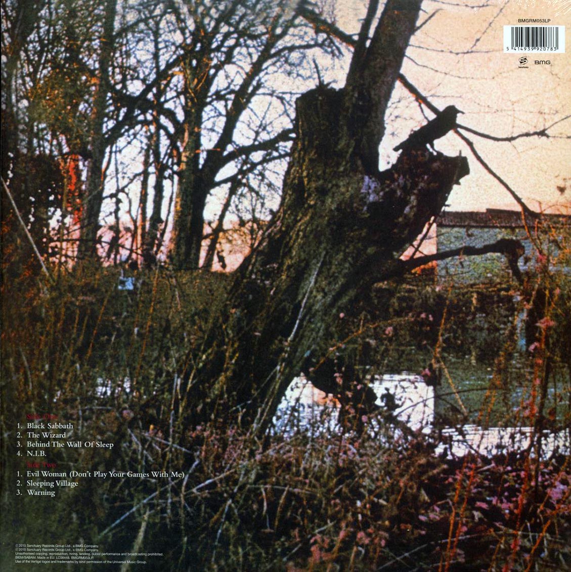 Black Sabbath - Black Sabbath (180g) - Vinyl LP, LP