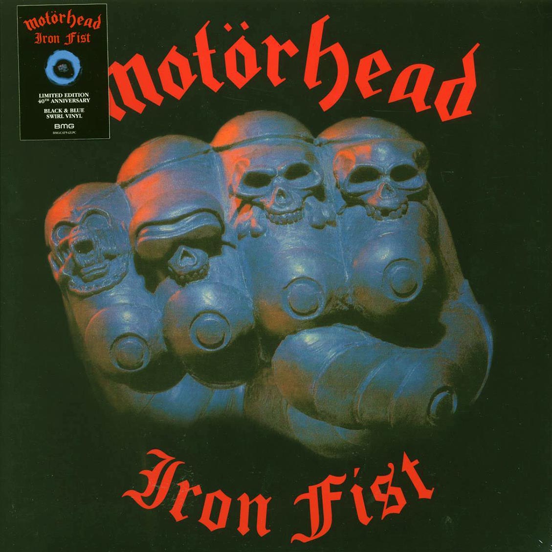 Motorhead - Iron Fist (40th Anniv. Ed.) (ltd. ed.) (180g) (colored vinyl) - Vinyl LP