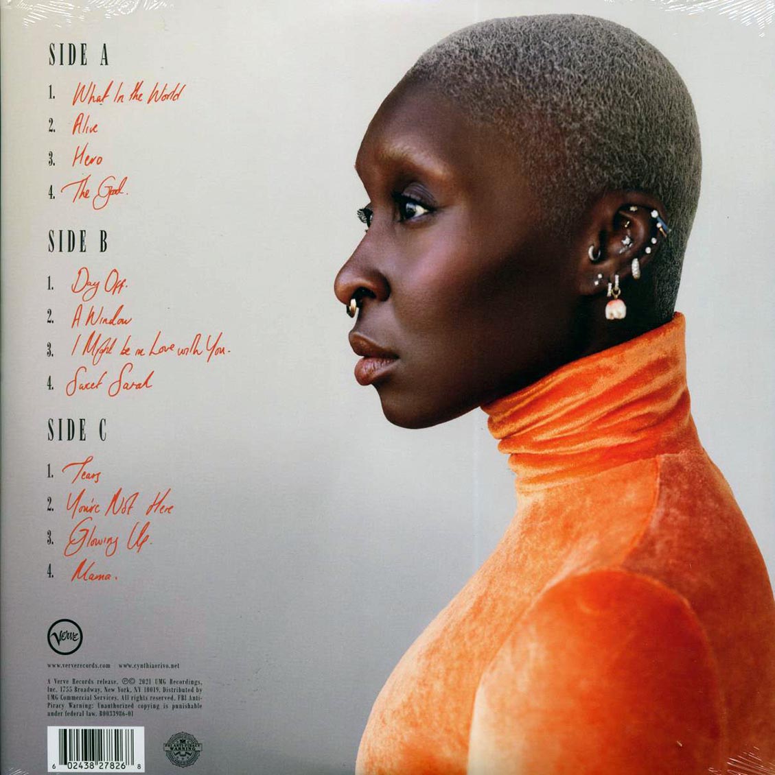Cynthia Erivo - Ch.1 Vs.1 (2xLP) - Vinyl LP, LP