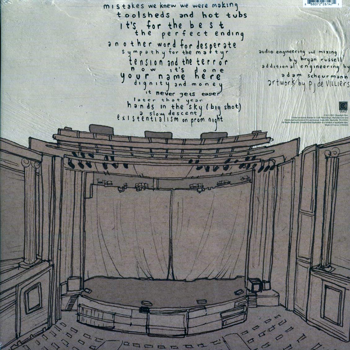 Straylight Run - Live At The Patchogue Theatre (2xLP) - Vinyl LP, LP