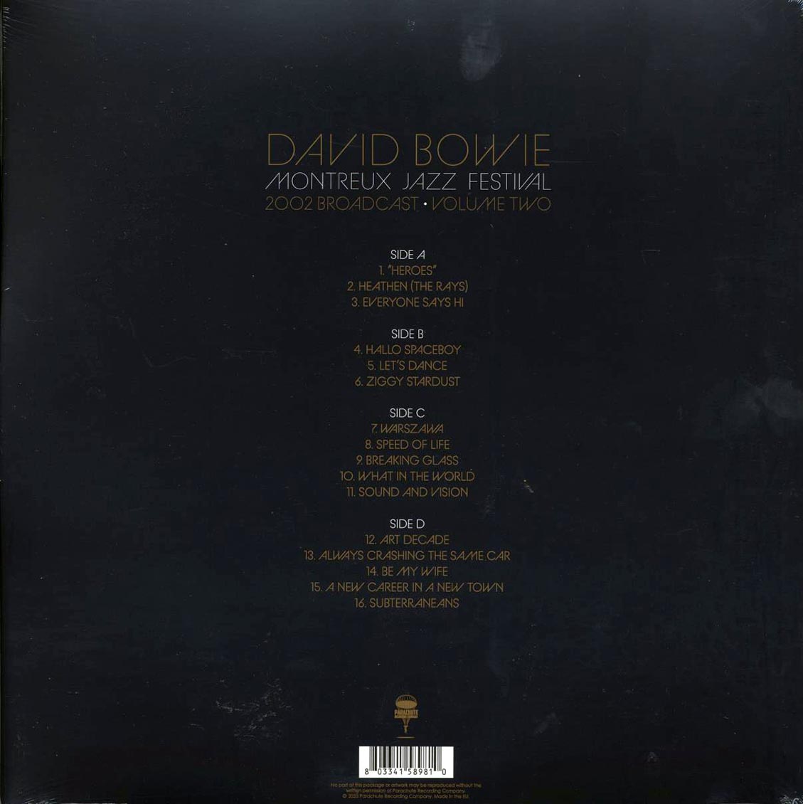 David Bowie - Montreux Jazz Festival Volume 2: 2002 Broadcast (ltd. ed.) (2xLP) (clear vinyl) - Vinyl LP, LP