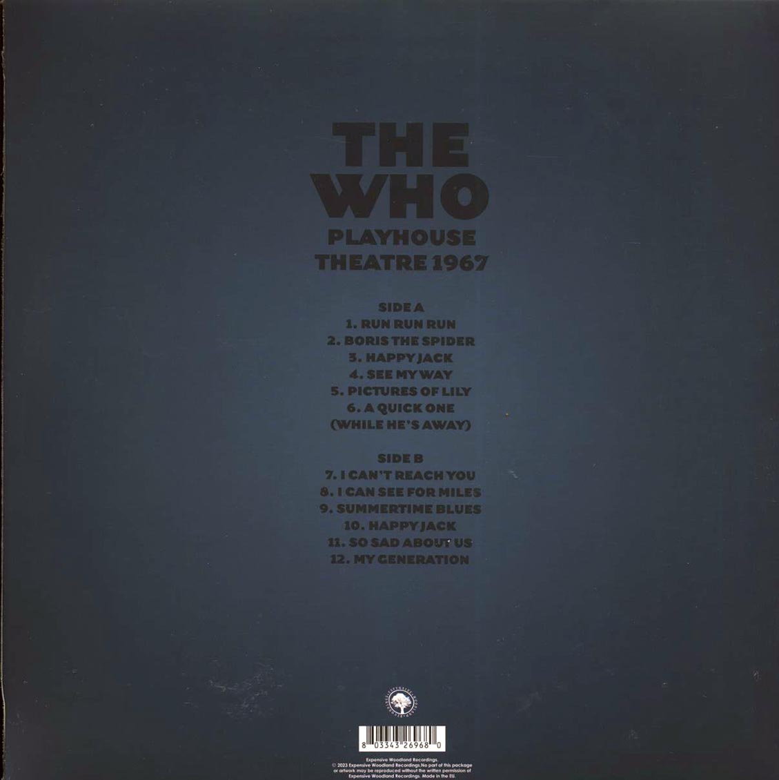 The Who - Playhouse Theatre 1967 - Vinyl LP, LP