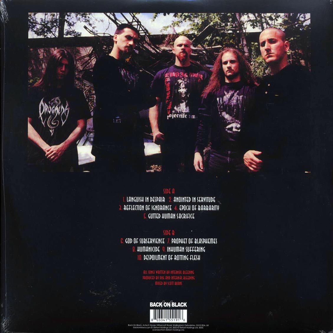 Internal Bleeding - Voracious Concept (ltd. ed.) (red vinyl) - Vinyl LP, LP