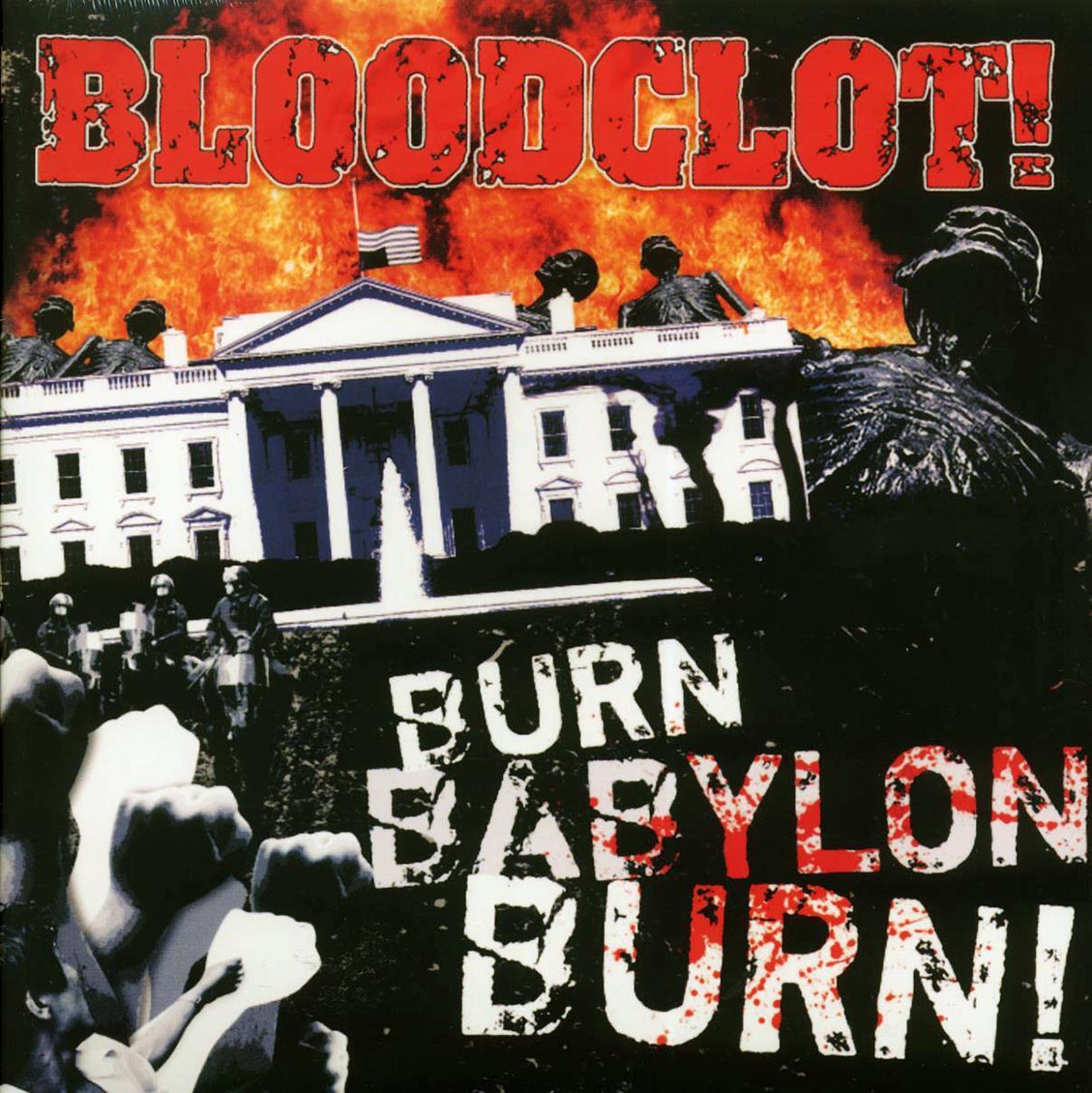 Bloodclot! - Burn Babylon Burn! (ltd. ed.) (red vinyl) - Vinyl LP