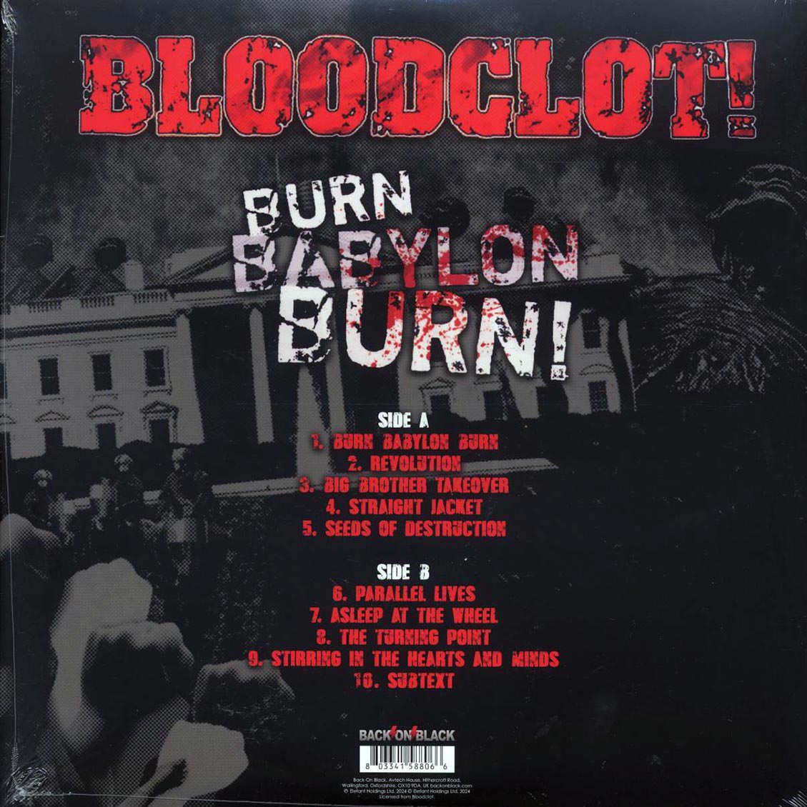 Bloodclot! - Burn Babylon Burn! (ltd. ed.) (red vinyl) - Vinyl LP, LP