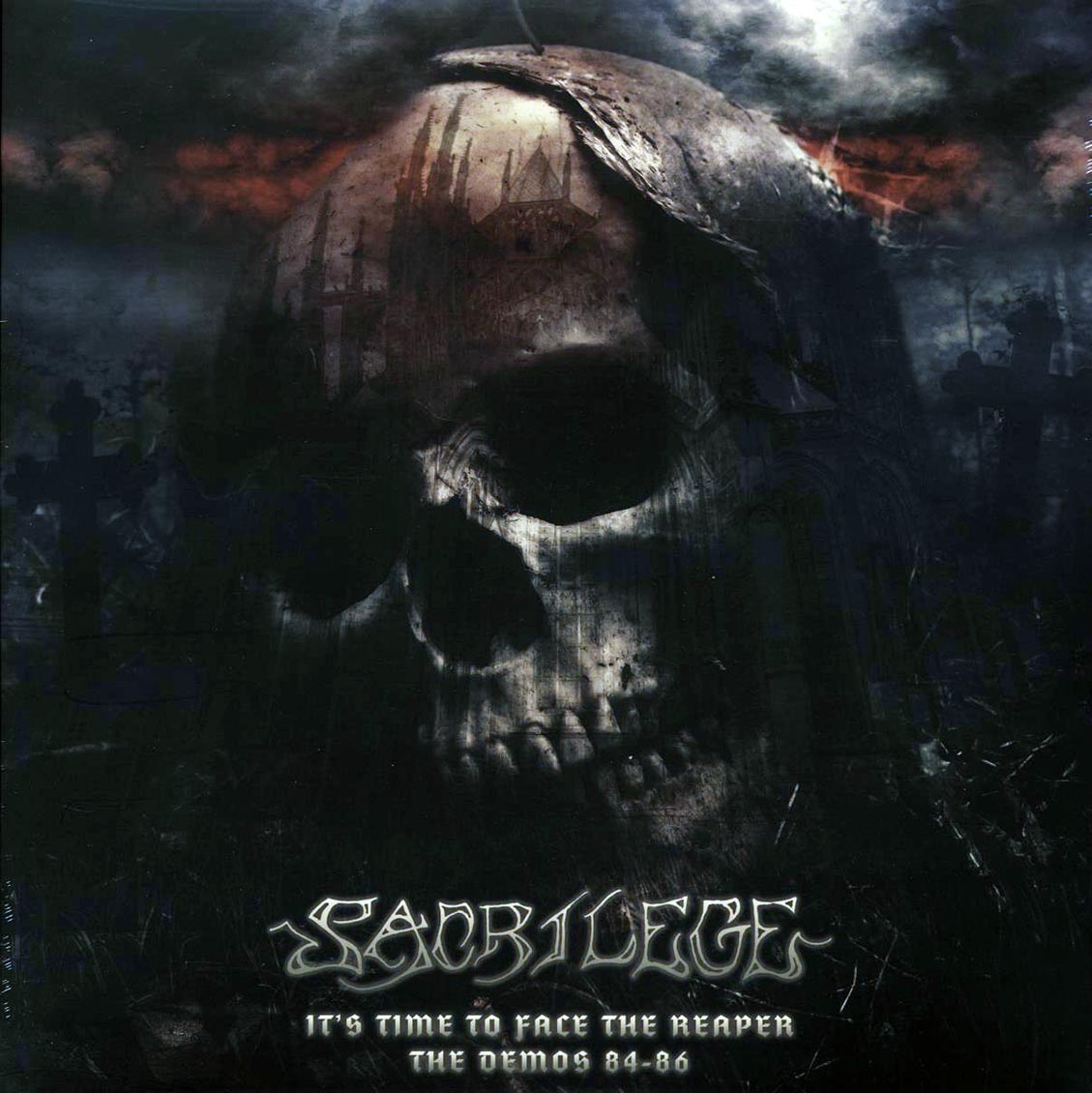 Sacrilege - It's Time To Face The Reaper: The Demons 84-86 (ltd. ed.) (2xLP) (white/black splatter vinyl) - Vinyl LP