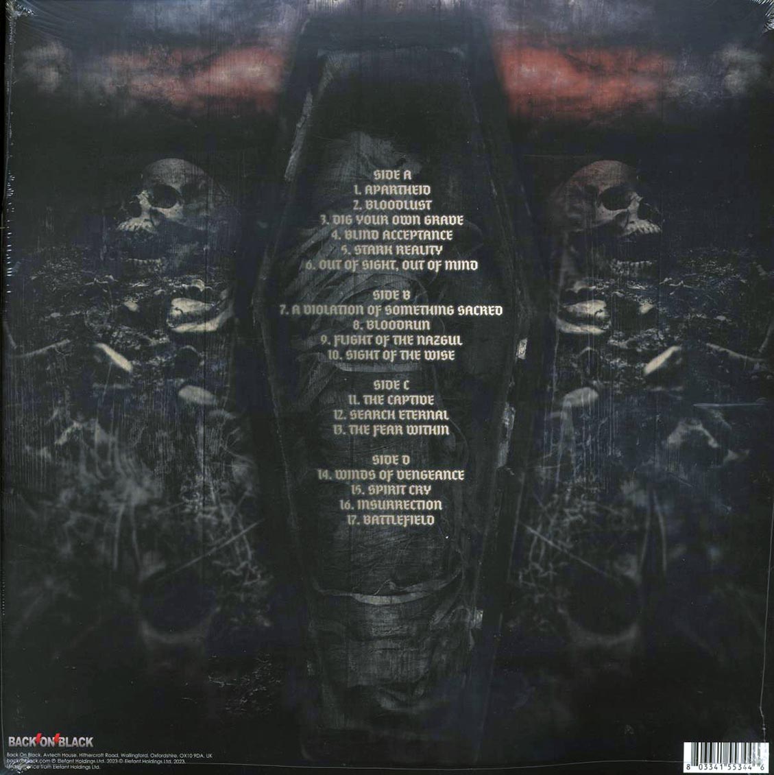 Sacrilege - It's Time To Face The Reaper: The Demons 84-86 (ltd. ed.) (2xLP) (white/black splatter vinyl) - Vinyl LP, LP