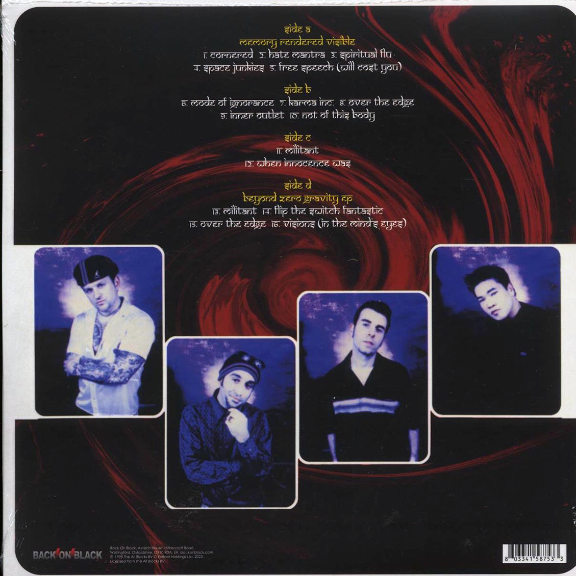 Both Worlds - Memory Rendered Visible (ltd. ed.) (2xLP) (clear vinyl) - Vinyl LP, LP