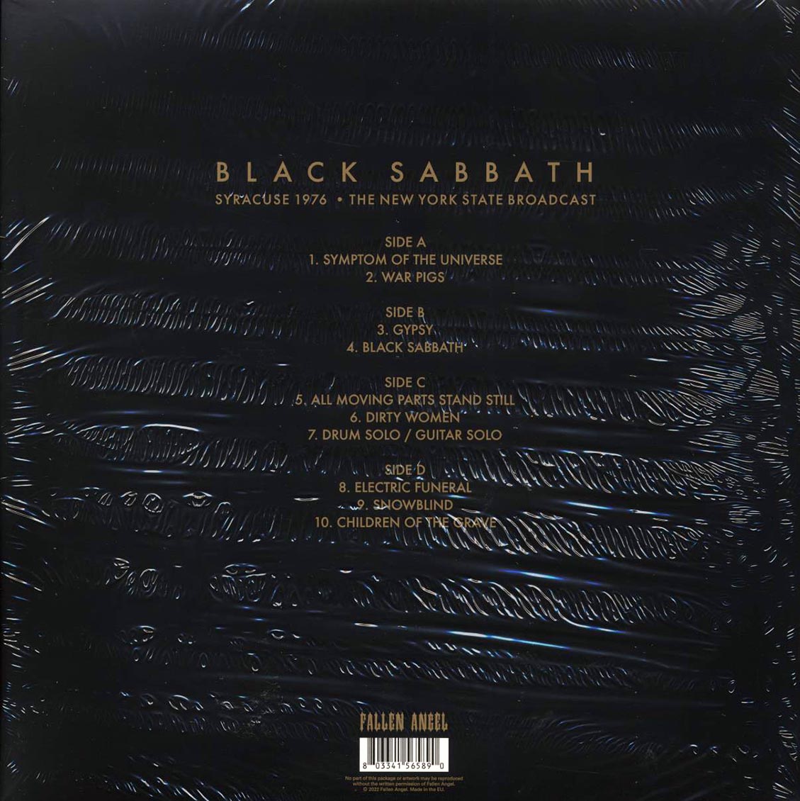 Black Sabbath - Syracuse 1976: The New York State Broadcast (ltd. ed.) (2xLP) (white vinyl) - Vinyl LP, LP