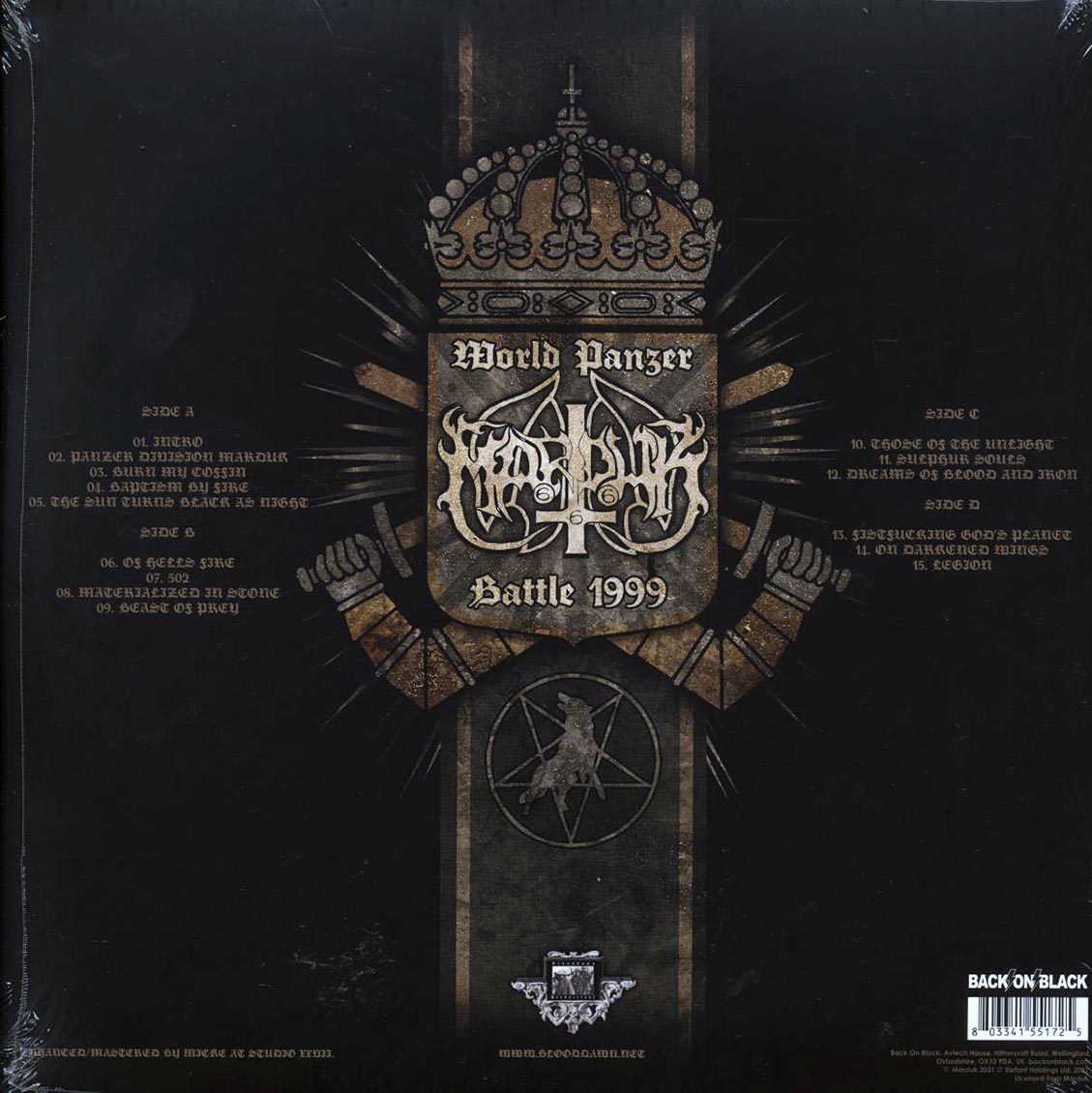 Marduk - World Panzer Battle 1999 (2xLP) - Vinyl LP, LP