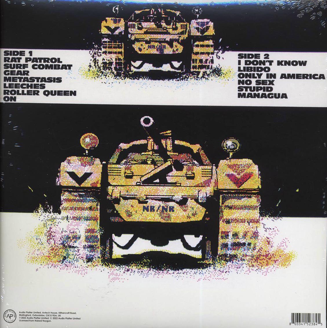 Naked Raygun - Throb Throb (ltd. ed.) (clear vinyl) - Vinyl LP, LP