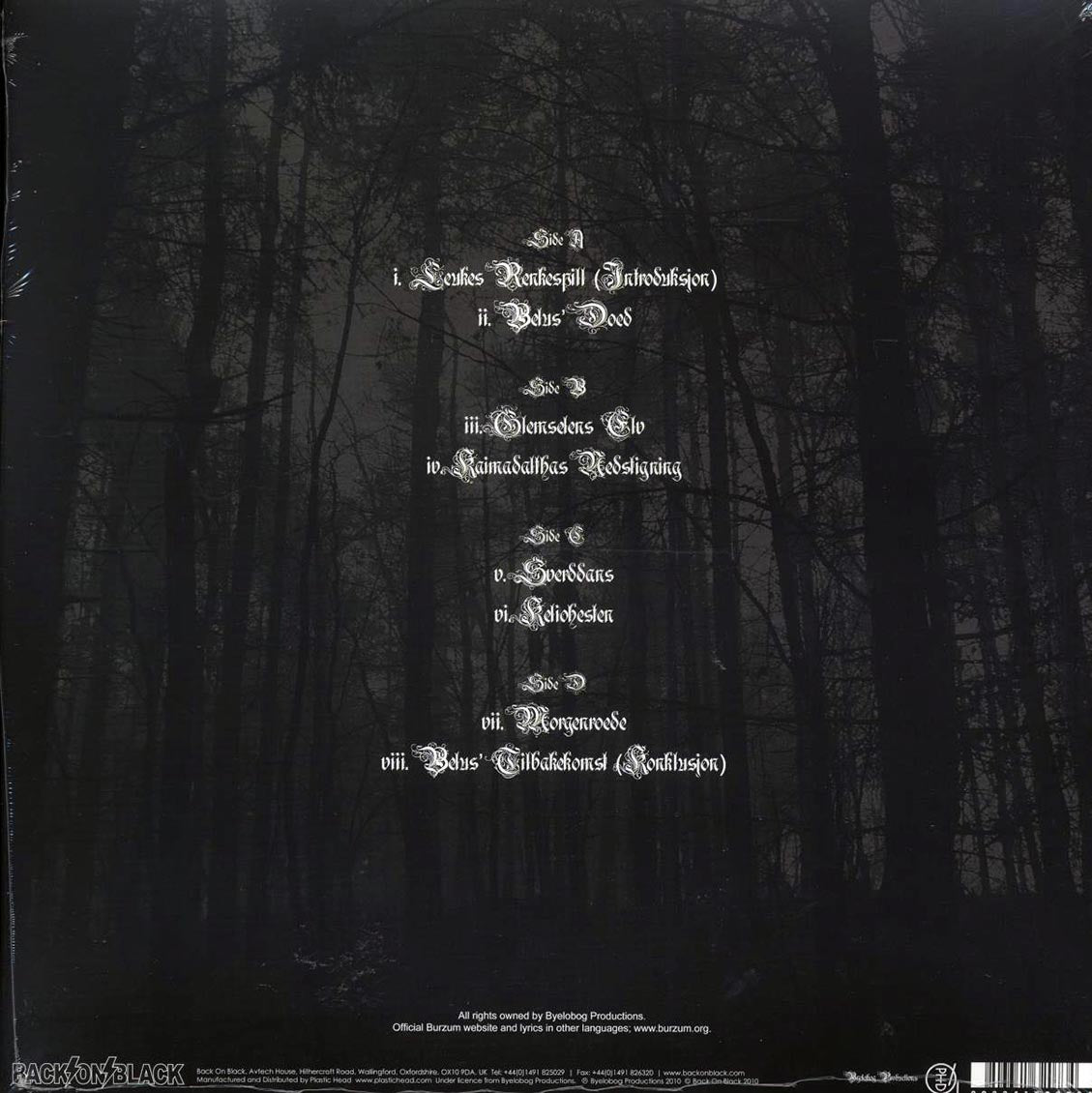Burzum - Belus (2xLP) - Vinyl LP, LP