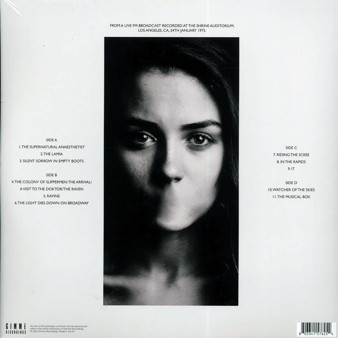 Genesis - The Shrine Auditorium Los Angeles 1975 Volume 2 (ltd. ed.) (2xLP) (clear vinyl) - Vinyl LP, LP