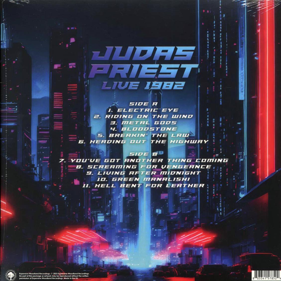 Judas Priest - Live 1982 (ltd. ed.) (clear vinyl) - Vinyl LP, LP