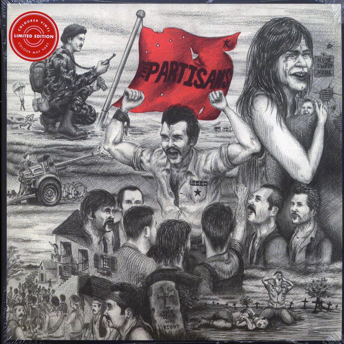 The Partisans - The Time Was Right (ltd. ed.) (red vinyl) - Vinyl LP