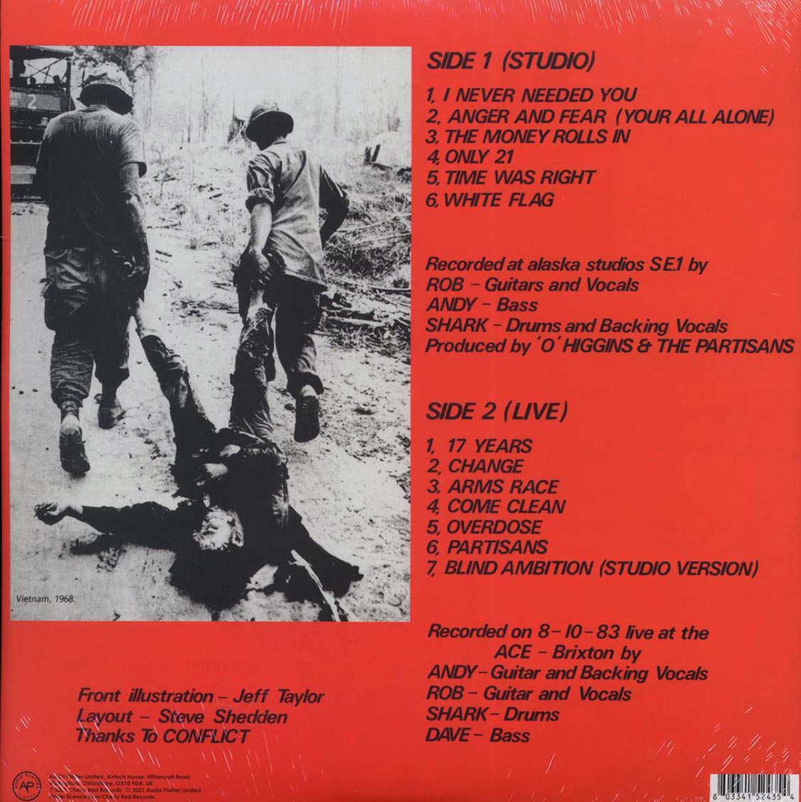 The Partisans - The Time Was Right (ltd. ed.) (red vinyl) - Vinyl LP, LP