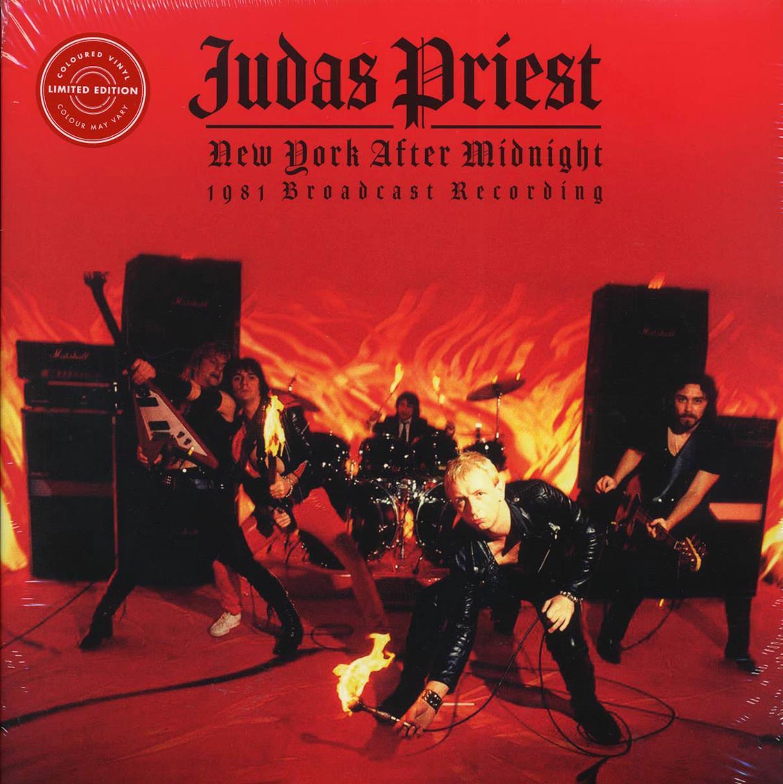 Judas Priest - New York After Midnight: 1981 Broadcast Recording (ltd. ed.) (2xLP) (red vinyl) - Vinyl LP