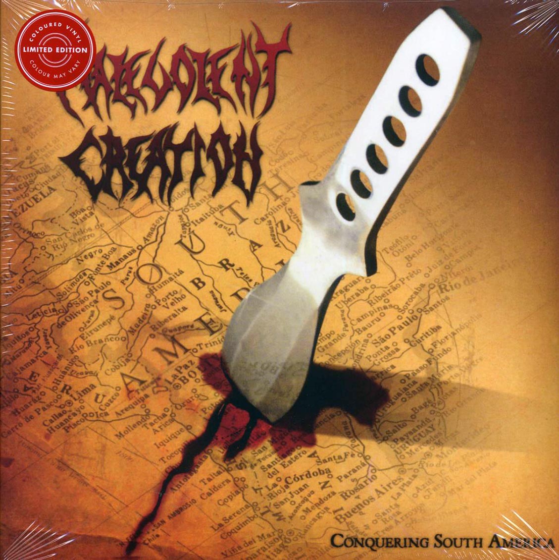 Malevolent Creation - Conquering South America (ltd. ed.) (2xLP) (red vinyl) - Vinyl LP