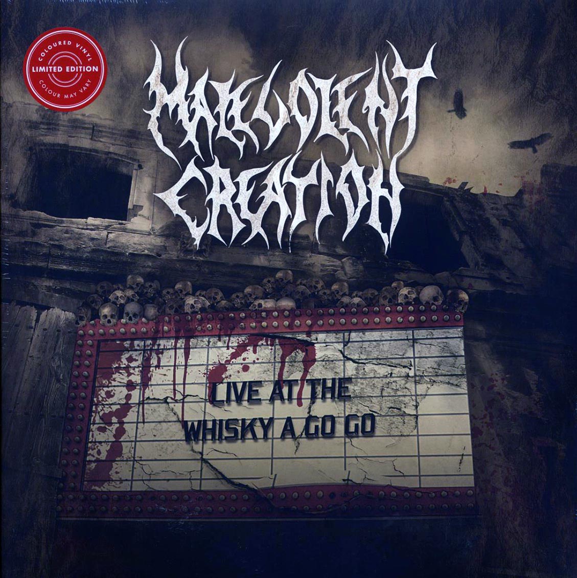 Malevolent Creation - Live At The Whiskey A Go Go (ltd. ed.) (2xLP) (clear vinyl) - Vinyl LP