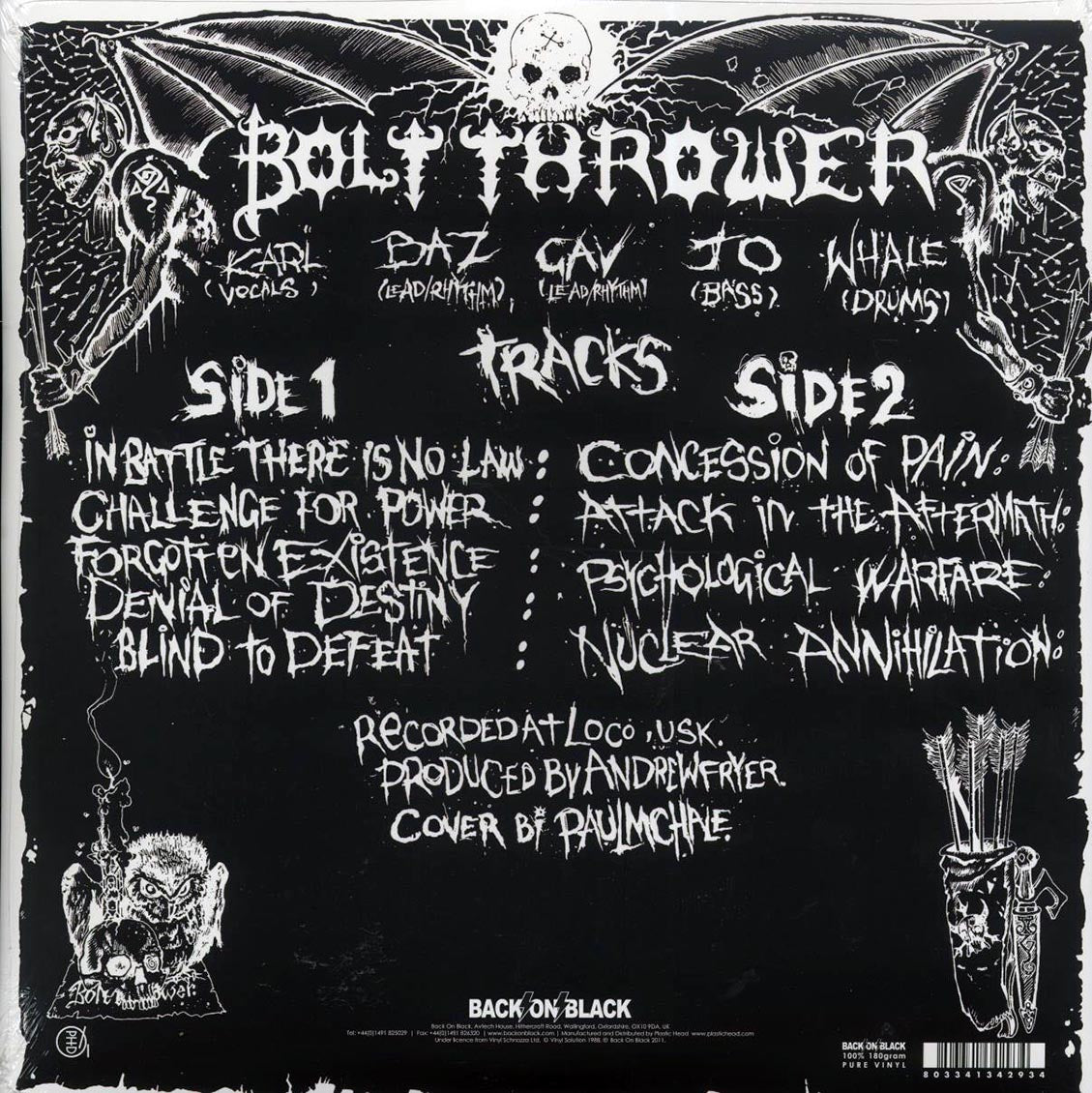 Bolt Thrower - In Battle There Is No Law! - Vinyl LP, LP