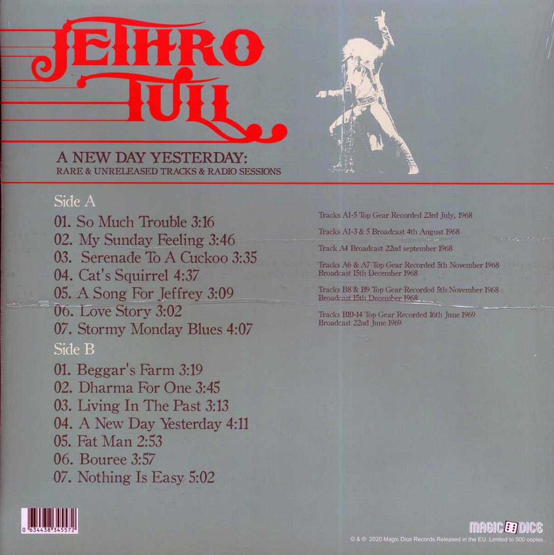 Jethro Tull - A New Day Yesterday: Rare & Unreleased Tracks & Radio Sessions - Vinyl LP, LP