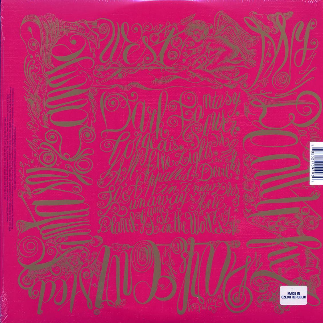 Kanye West - My Beautiful Dark Twisted Fantasy (die-cut jacket) (ltd. ed.) (3xLP) - Vinyl LP, LP