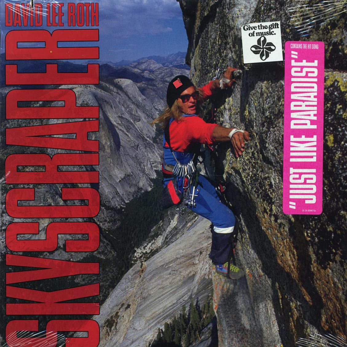 David Lee Roth - Skyscraper (1988 PRESS) (orig. press) (marked/ltd stock) - Vinyl LP