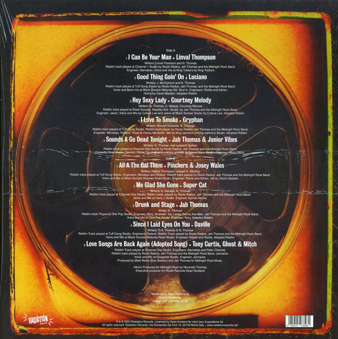 Linval Thompson, Josey Wales, Jah Thomas, Etc. - Midnight Rock's Secret Tapes - Vinyl LP, LP