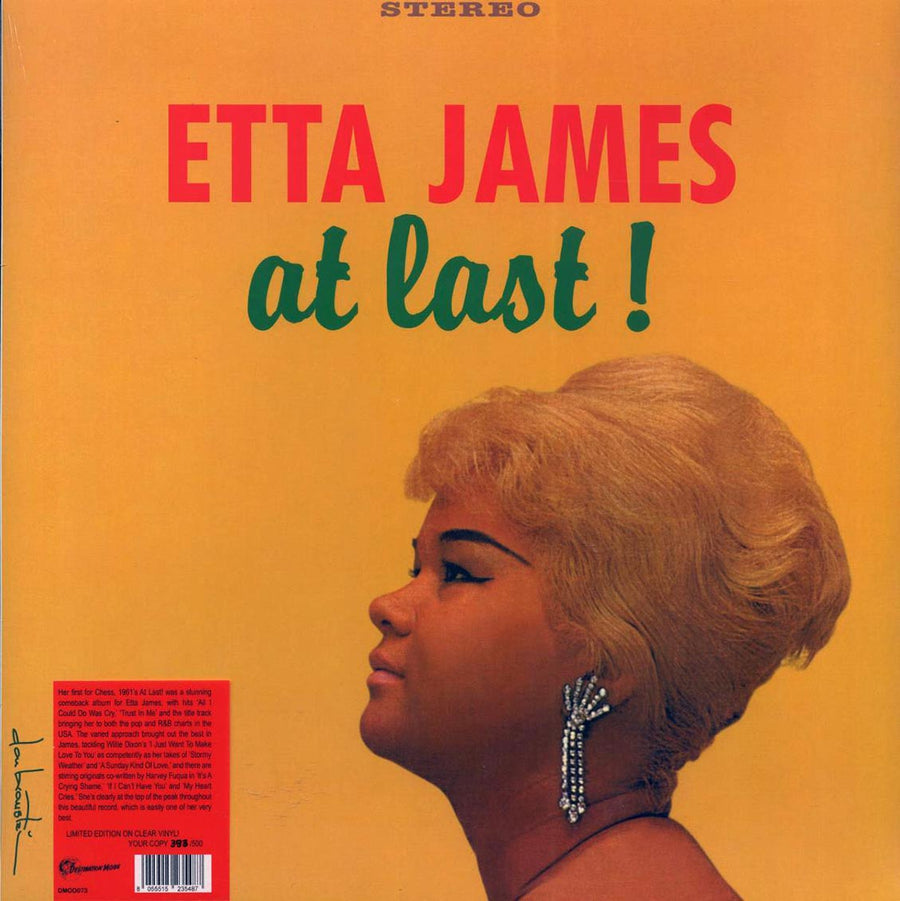Etta James - At Last! (ltd. 500 copies made) (clear vinyl) -- LP