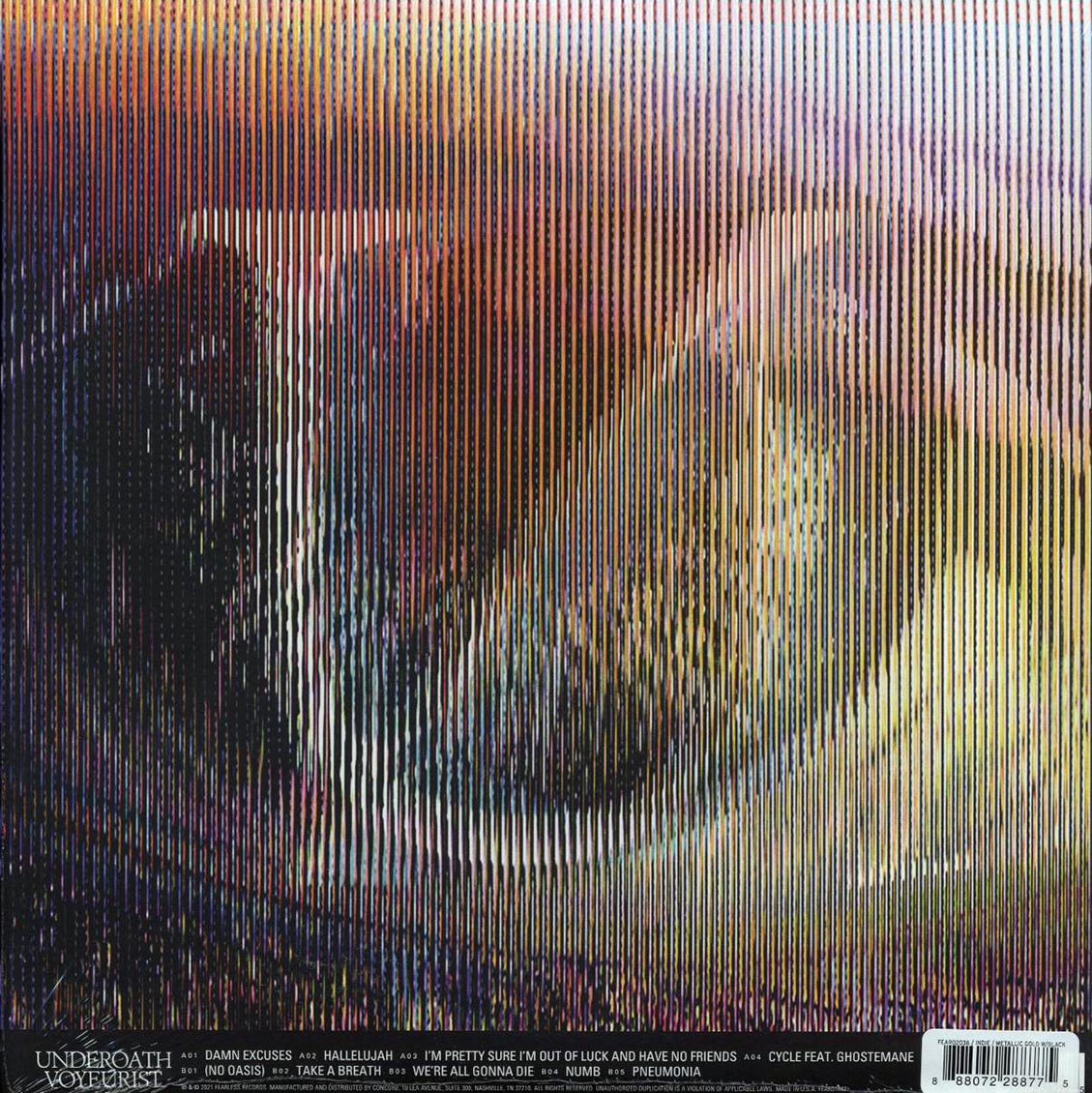 Underoath - Voyeurist (ltd. ed.) (metallic gold with black vinyl) - Vinyl LP, LP