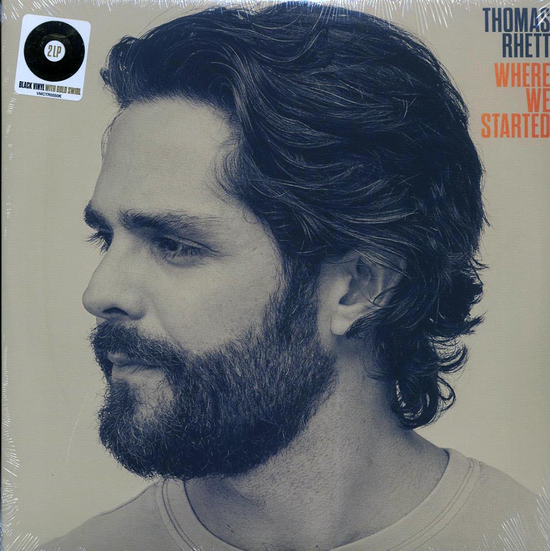 Thomas Rhett - Where We Started (ltd. ed.) (2xLP) (black/gold swirl vinyl) - Vinyl LP
