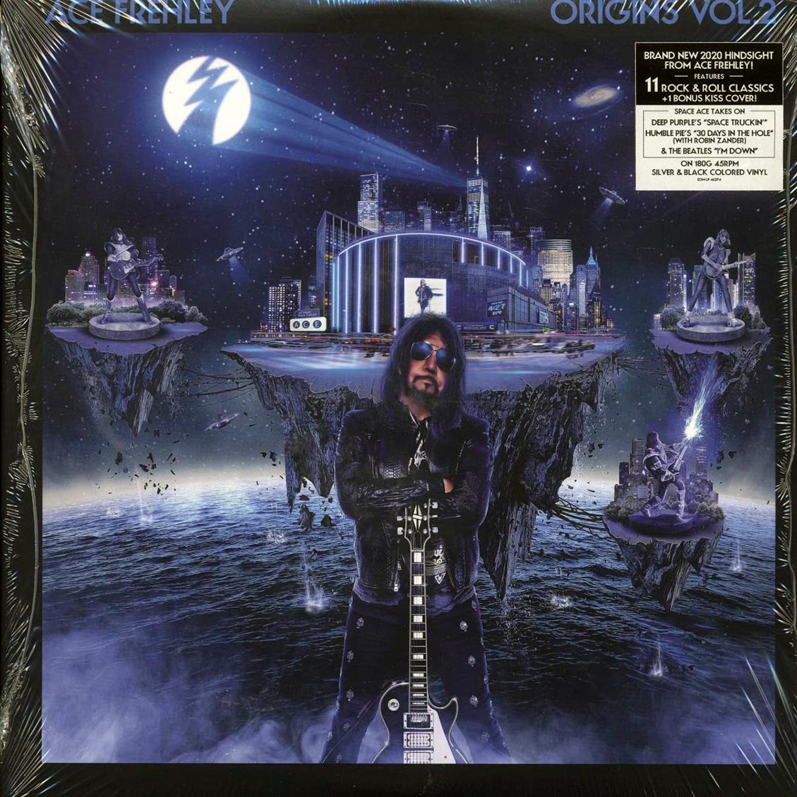 Ace Frehley - Origins Volume 2 (+bonus track) (ltd. ed.) (2xLP) (180g) (silver/black vinyl) - Vinyl LP
