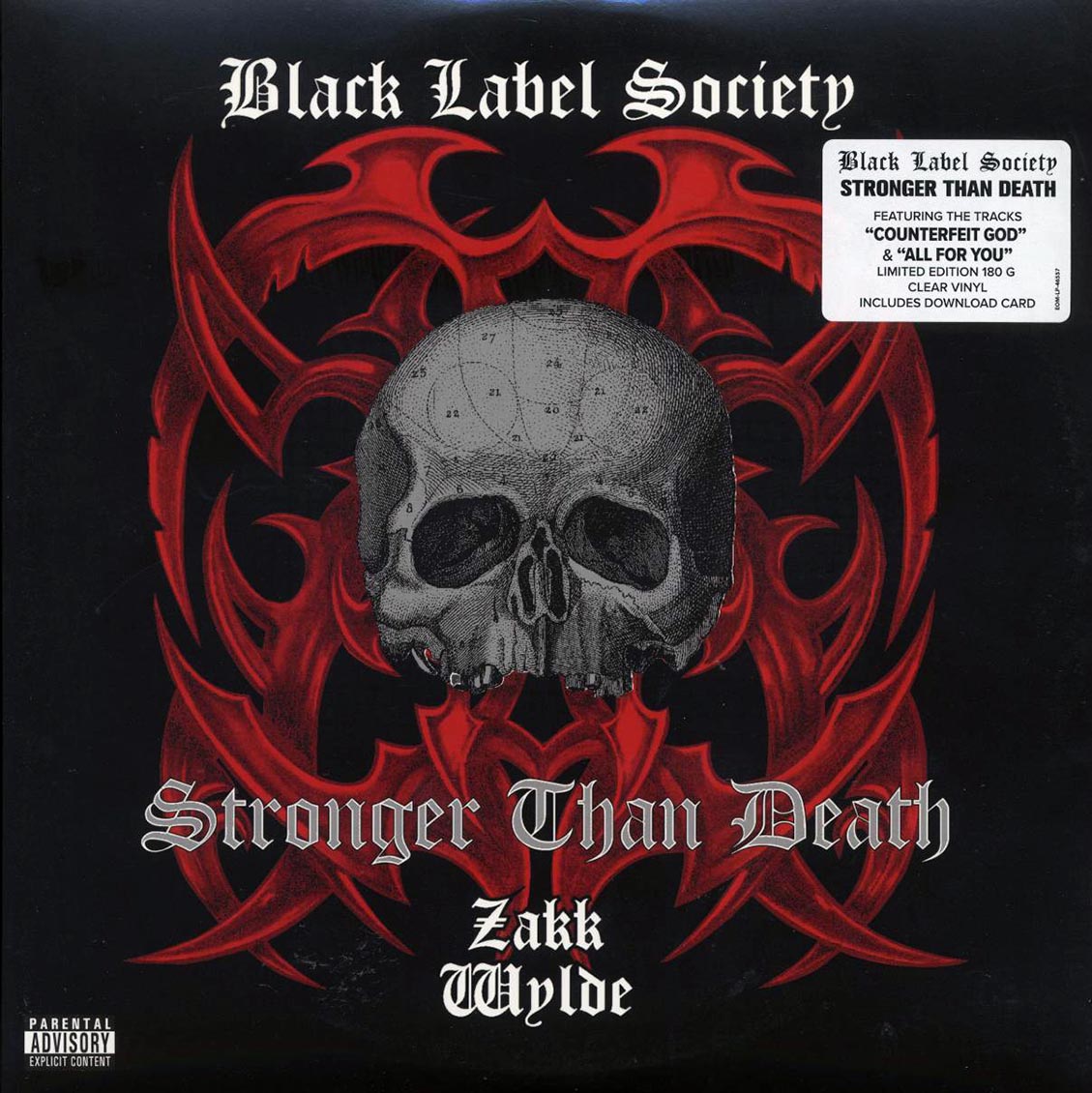 Black Label Society - Stronger Than Death (ltd. ed.) (2xLP) (180g) (clear vinyl) - Vinyl LP