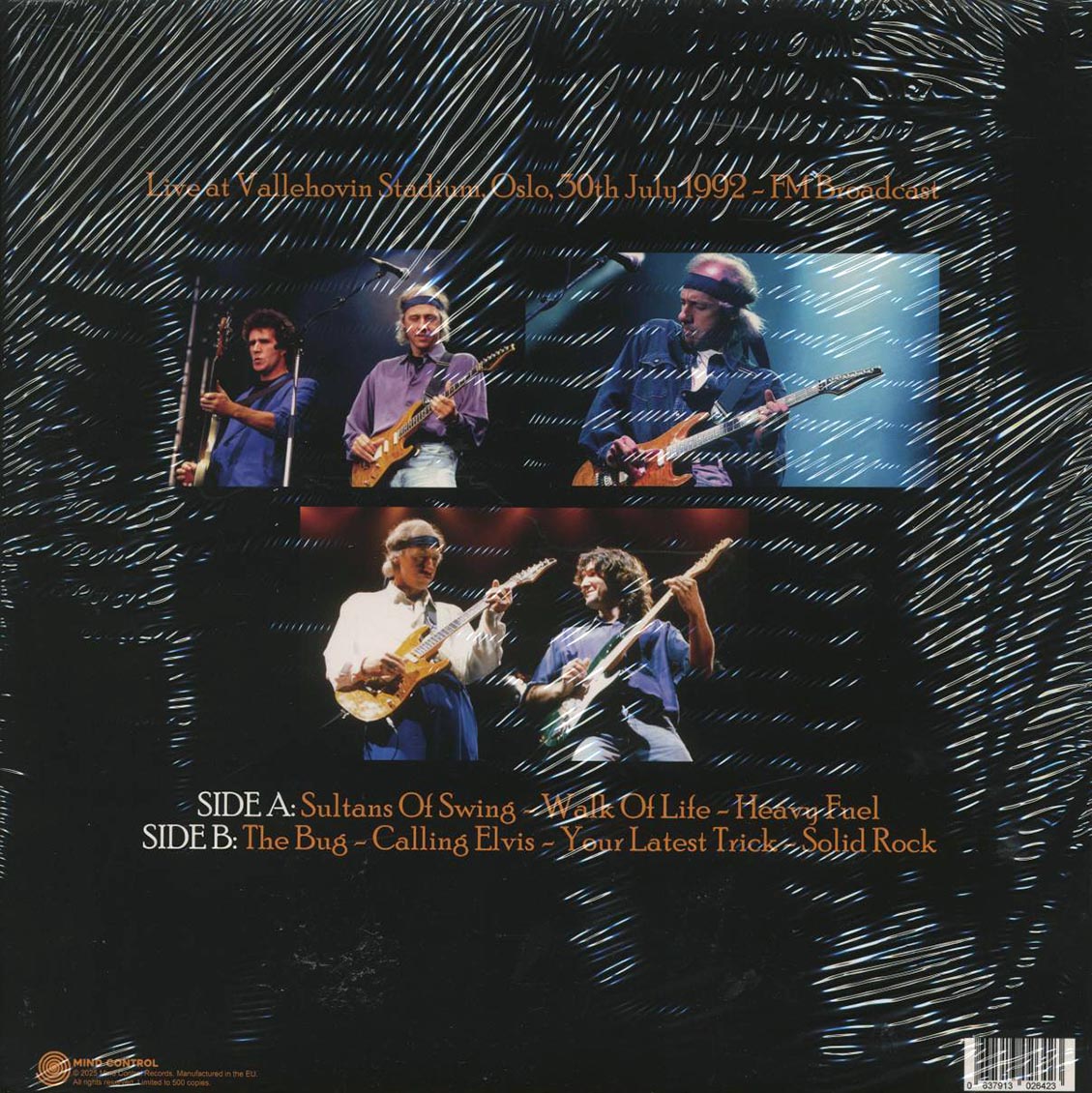 Dire Straits - Nicotine For Breakfast: Live At Vallehovin Stadium, Oslo, 30th July 1992 - Vinyl LP, LP