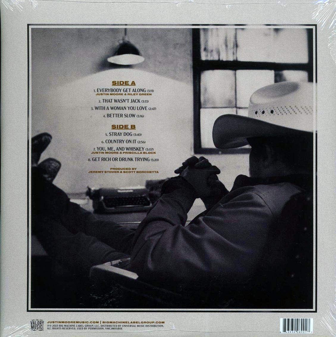 Justin Moore - Stray Dog (opaque tan vinyl) - Vinyl LP, LP