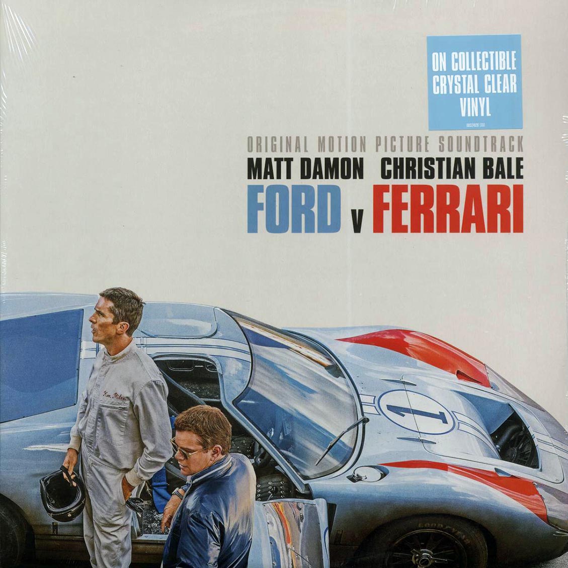 Link Wray, The Byrds, The Sonics, Marco Beltrami, Buck Sanders, Etc. - Ford V Ferrari: Original Motion Picture Soundtrack (clear vinyl) - Vinyl LP