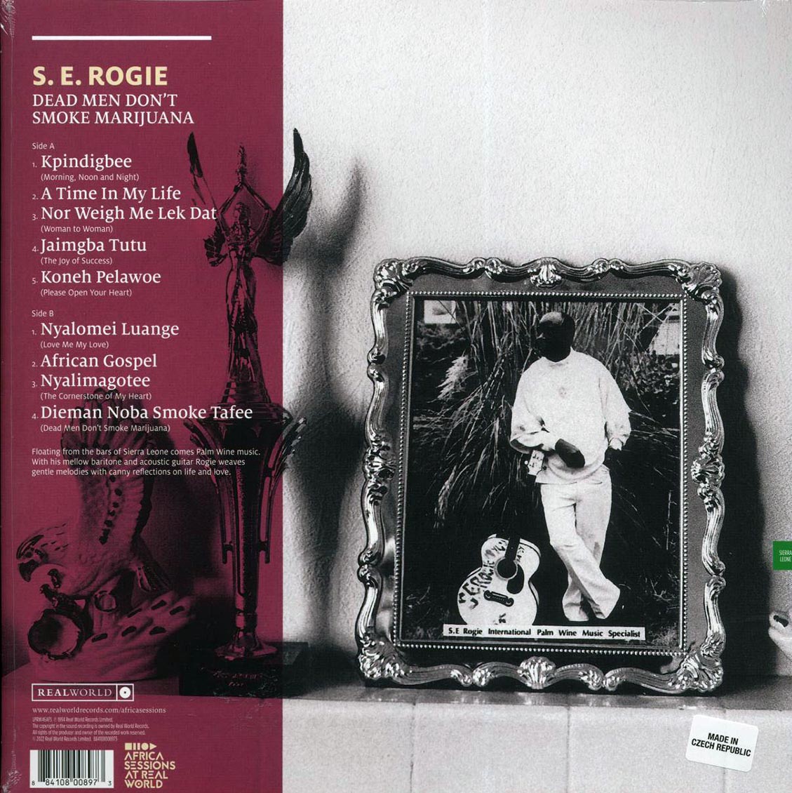 SE Rogie - Dead Men Don't Smoke Marijuana (purple vinyl) - Vinyl LP, LP