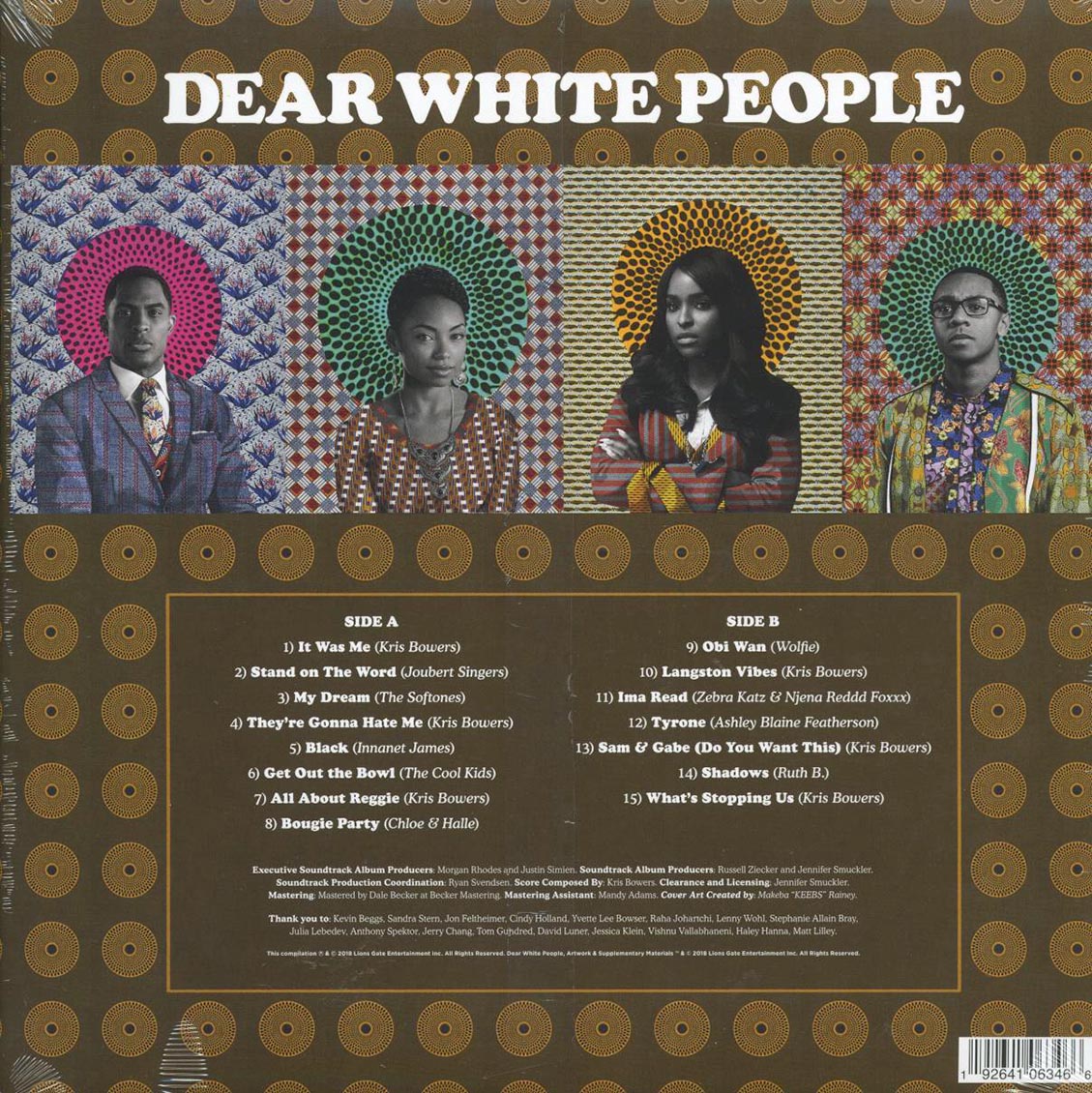 Kris Bowers, The Softones, Etc. - Dear White People: Chapter One And Chapter Two Soundtrack - Vinyl LP, LP