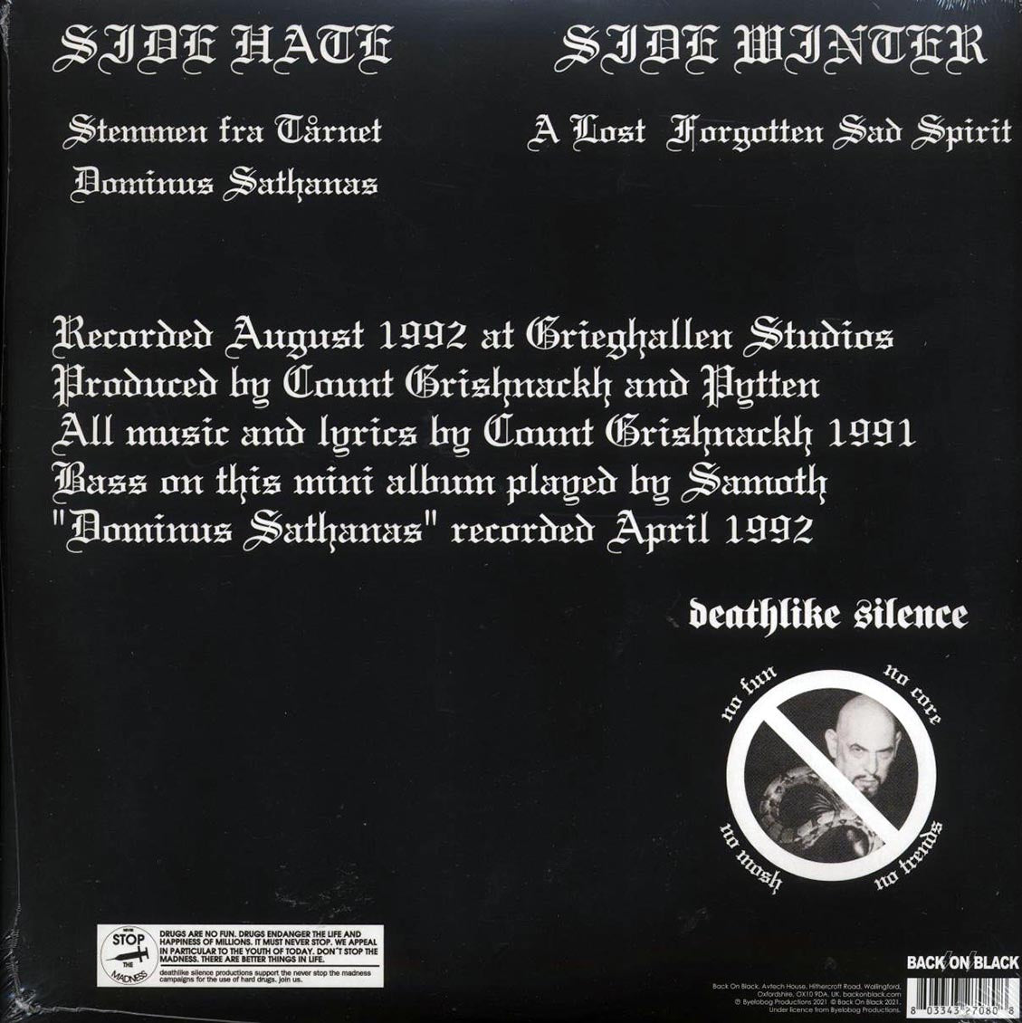 Burzum - Aske - Vinyl LP, LP
