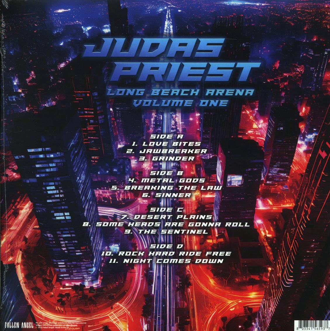 Judas Priest - Long Beach Arena Volume 1 (ltd. ed.) (2xLP) (red vinyl) - Vinyl LP, LP