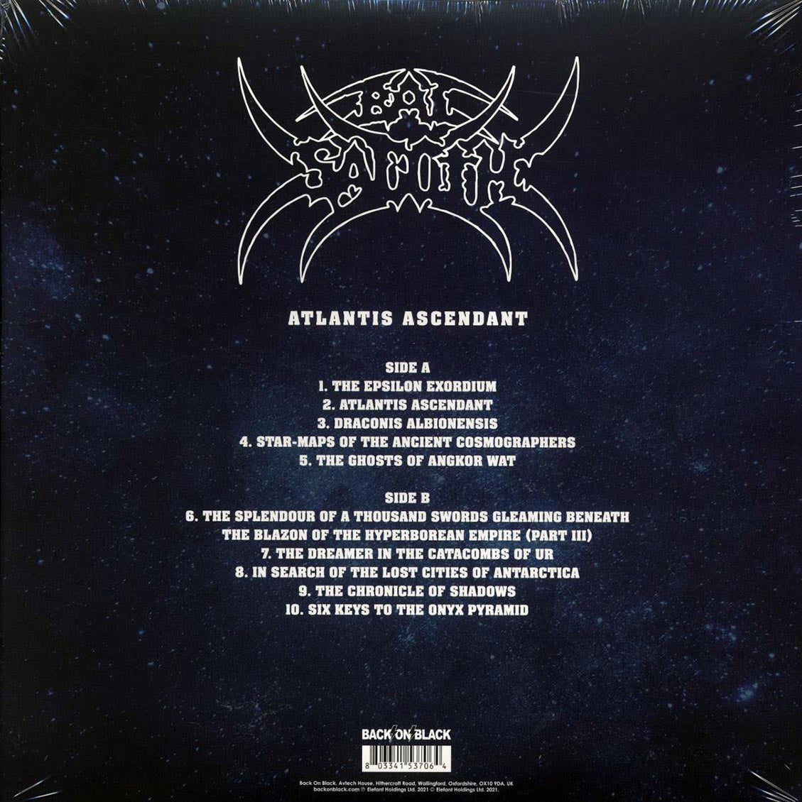 Bal-Sagoth - Atlantis Ascendant (ltd. ed.) (clear/red splatter vinyl) - Vinyl LP, LP