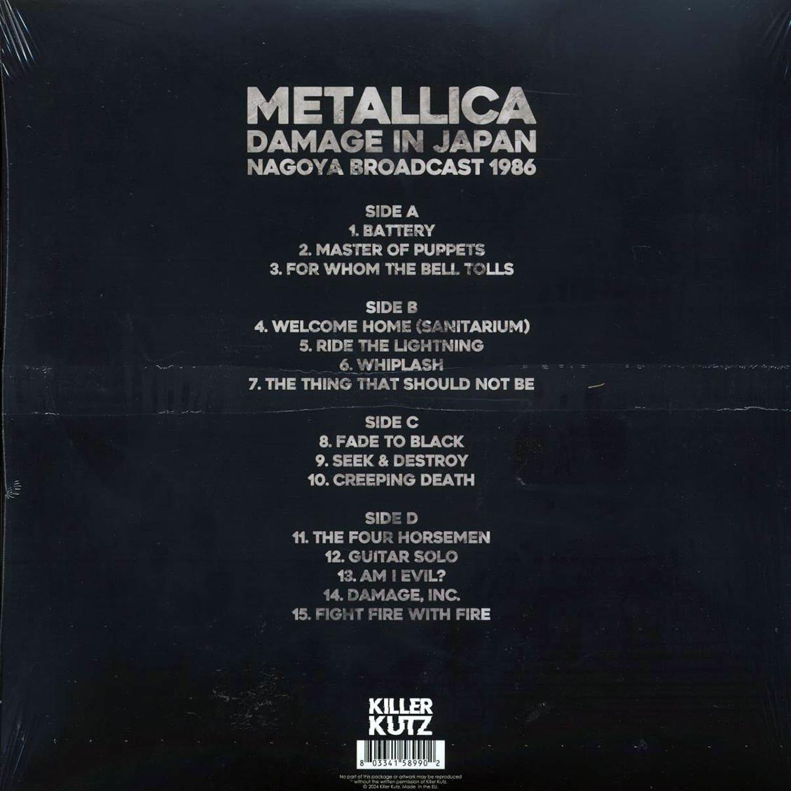 Metallica - Damage In Japan: Nagoya Broadcast 1986 (2xLP) - Vinyl LP, LP