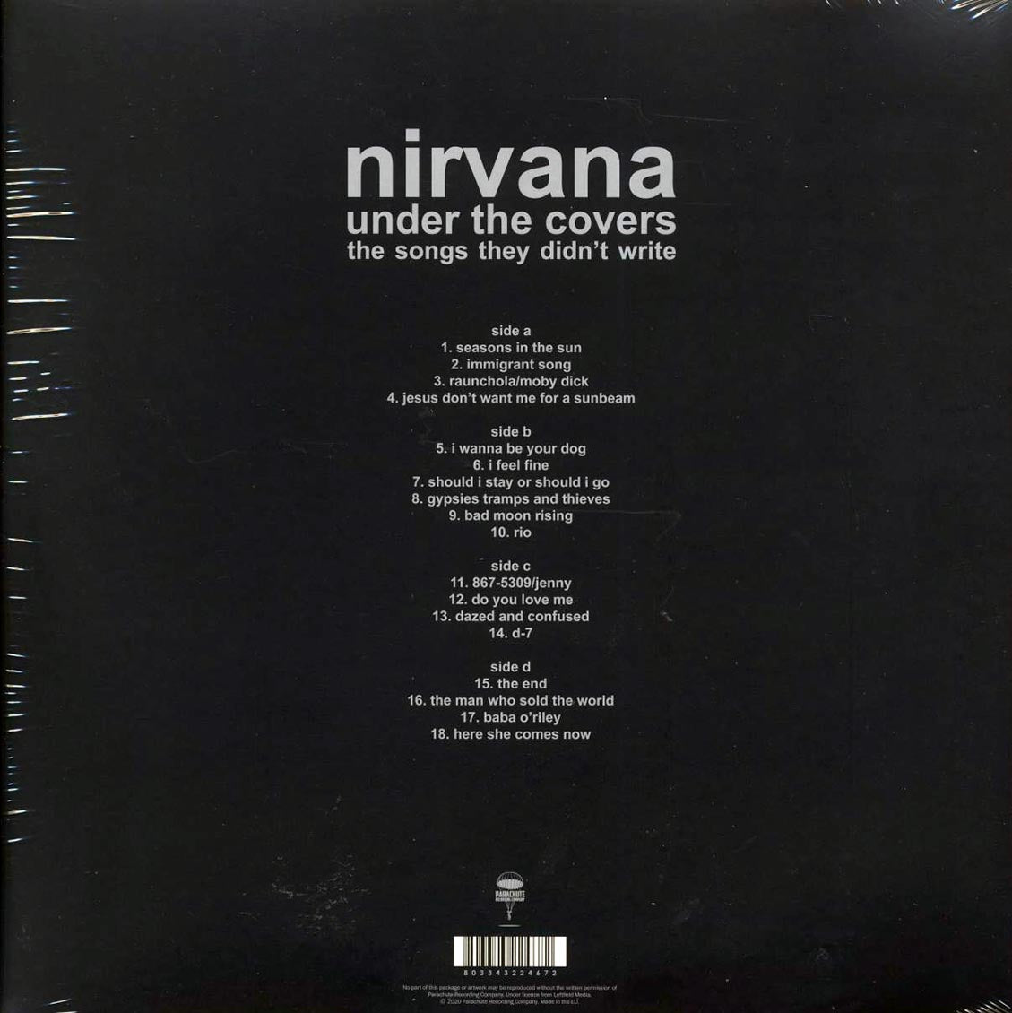 Nirvana - Under The Covers: The Songs They Didn't Write (2xLP) - Vinyl LP, LP