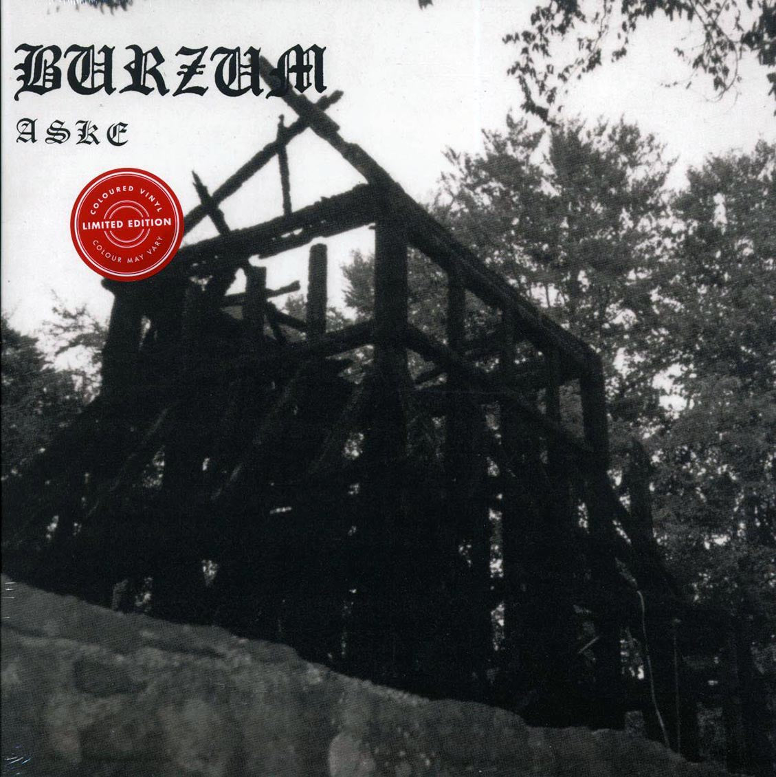 Burzum - Aske (ltd. ed.) (grey marble vinyl) - Vinyl LP
